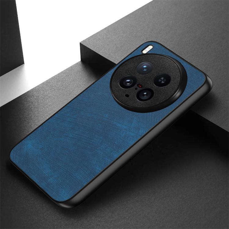 For vivo X200 Ultra Vintage Leather PC Back Cover Phone Case