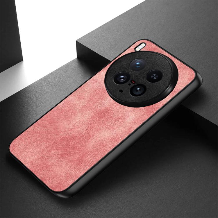 For vivo X200 Ultra Vintage Leather PC Back Cover Phone Case