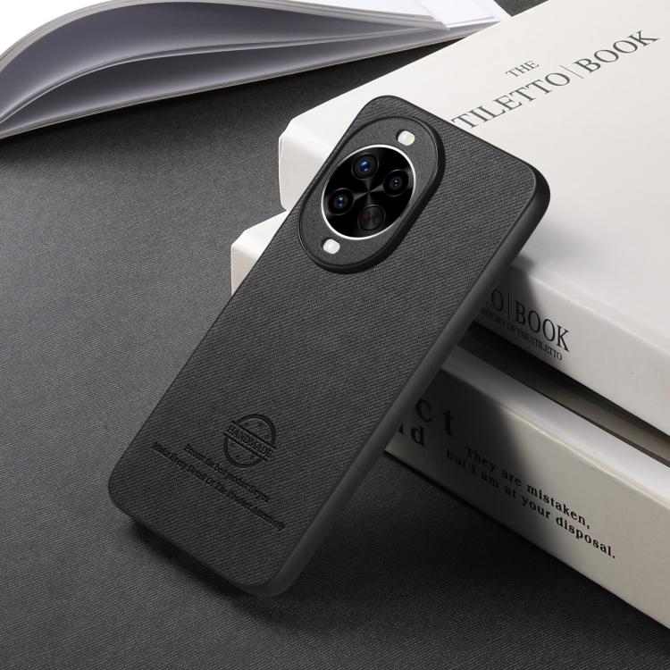 For Huawei nova 14 Pro Twill Fabric Leather Skin Back Phone Case
