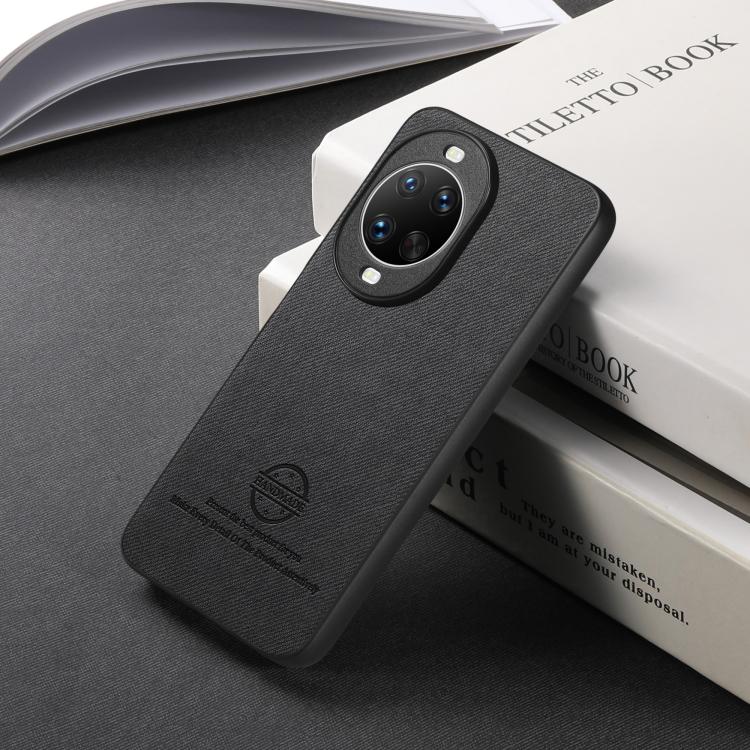 For Huawei nova 14 Ultra Twill Fabric Leather Skin Back Phone Case