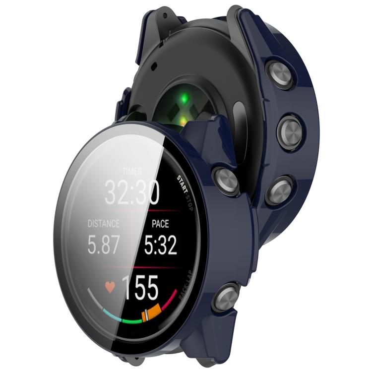 For Garmin Forerunner 970 Tempered Film Integrated PC Watch Protective Case