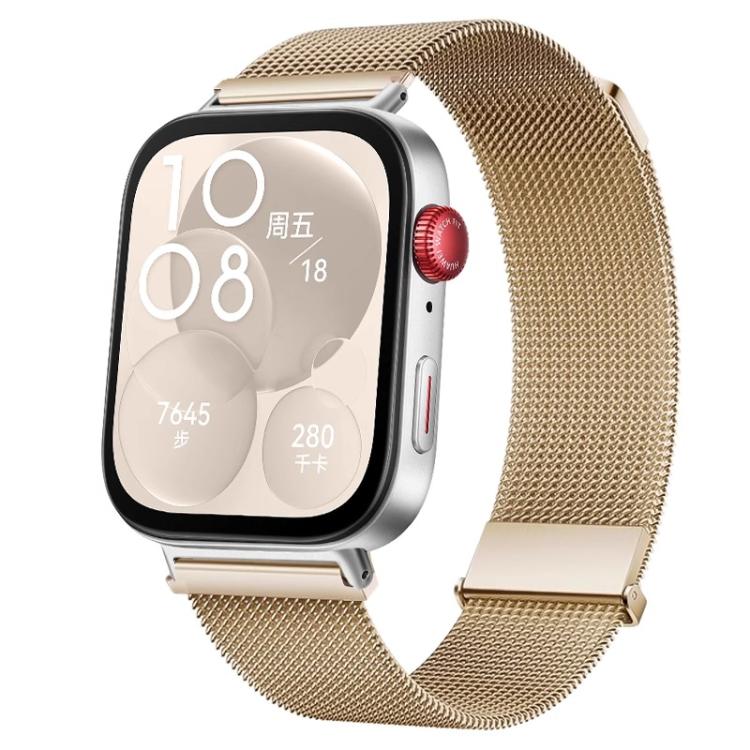 For Huawei Watch Fit 5 / Fit 5 Pro / Fit 4 Milanese Magnetic Metal Watch Band