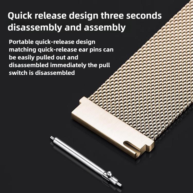 For Huawei Watch Fit 5 / Fit 5 Pro / Fit 4 Milanese Magnetic Metal Watch Band