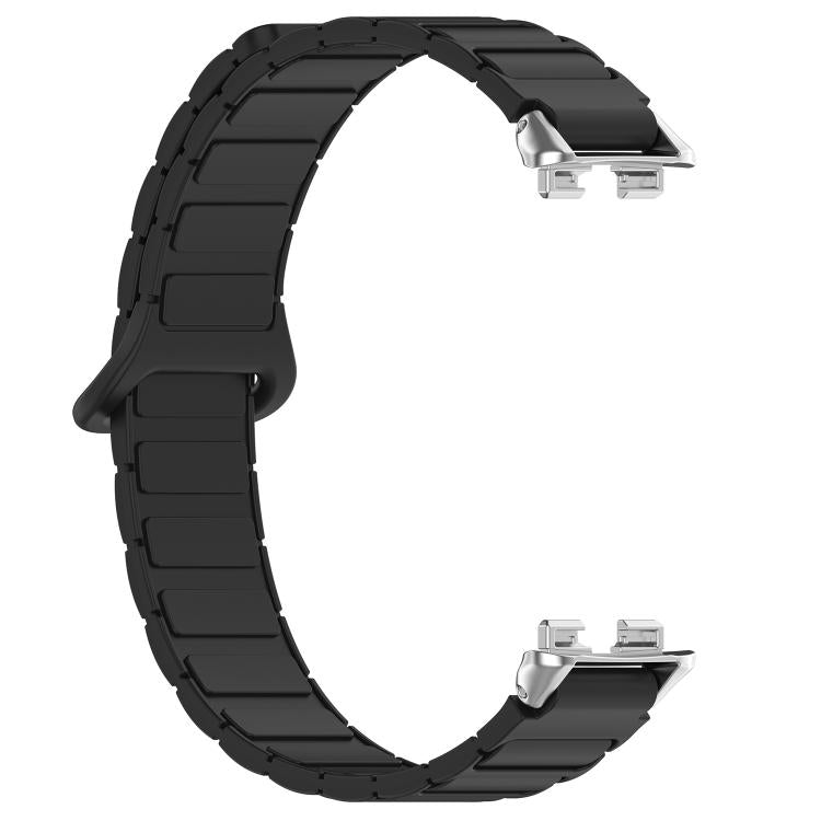 For Huawei Band 10 / 9 / 8 Magnetic Two Color Silicone Watch Band