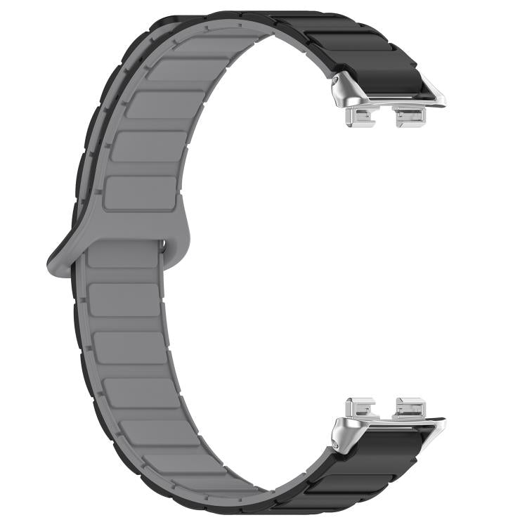 For Huawei Band 10 / 9 / 8 Magnetic Two Color Silicone Watch Band