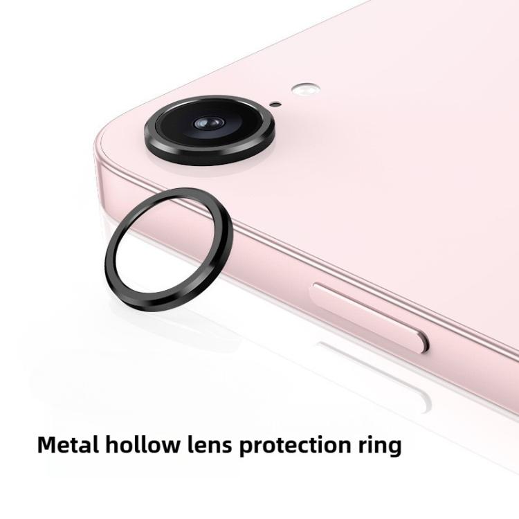 For iPhone 17e / 16e Kalebol Metal Hollow Lens Protection Ring