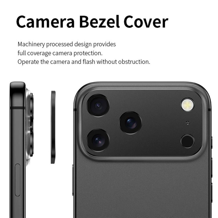For iPhone Air Kalebol Metal Hollow Lens Protection Ring