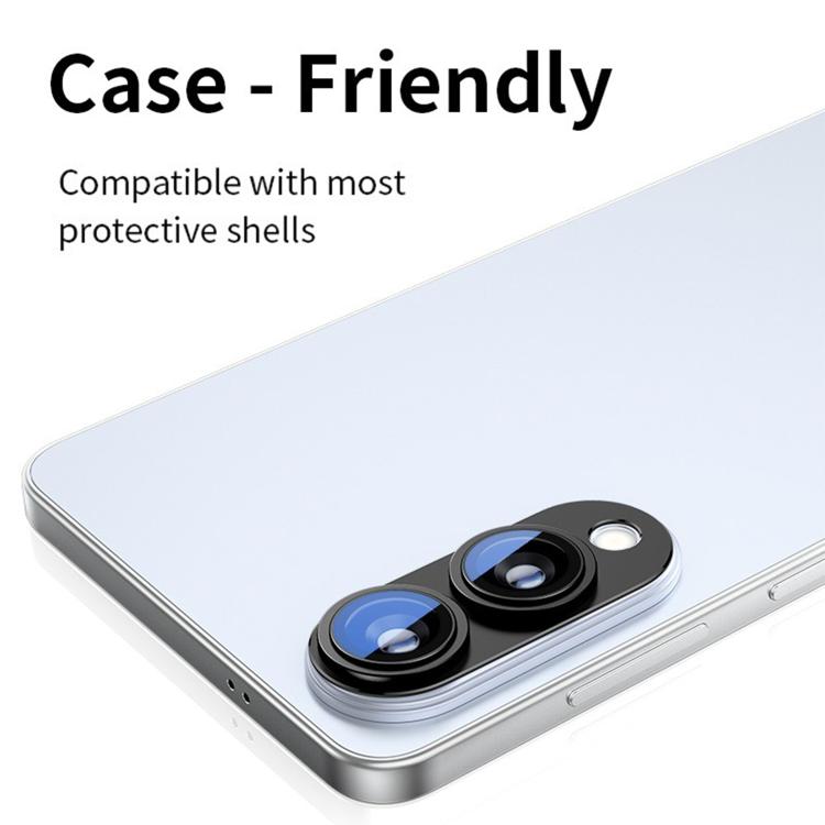 For Samsung Galaxy S25 Edge 5G Kalebol Eagle Eye One Piece Full-Coverage Metal Lens Ring Protector Film