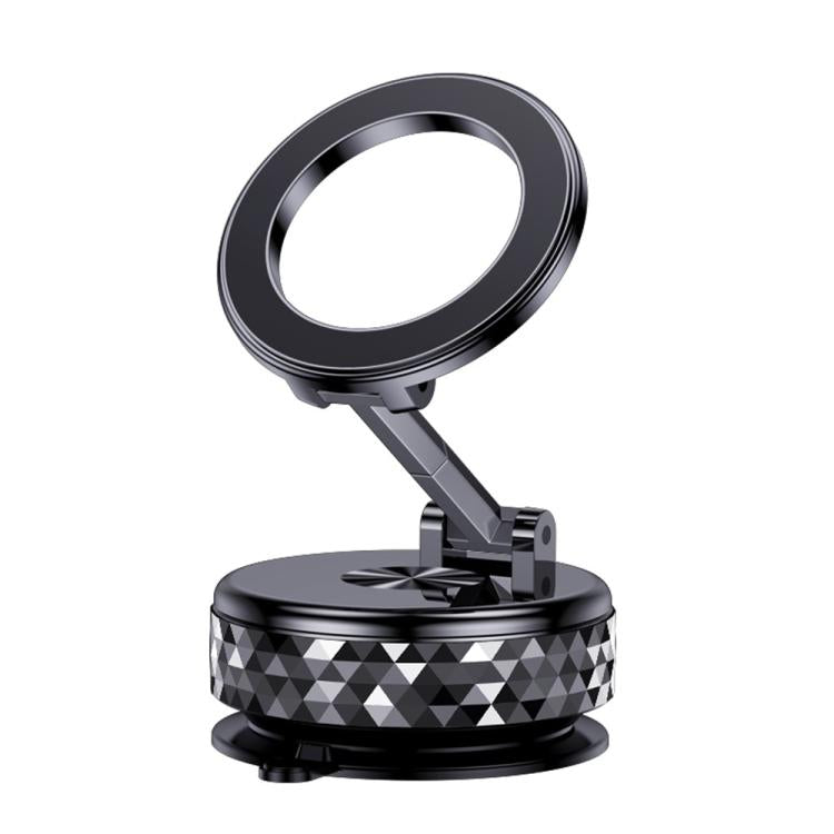 K12 Vacuum Suction Mount Foldable 360 Rotation Magnetic Car Phone Holder