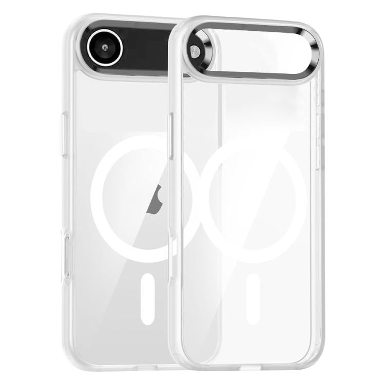 For iPhone Air Metal Eyes Lens Ring MagSafe Anti-drop Phone Case
