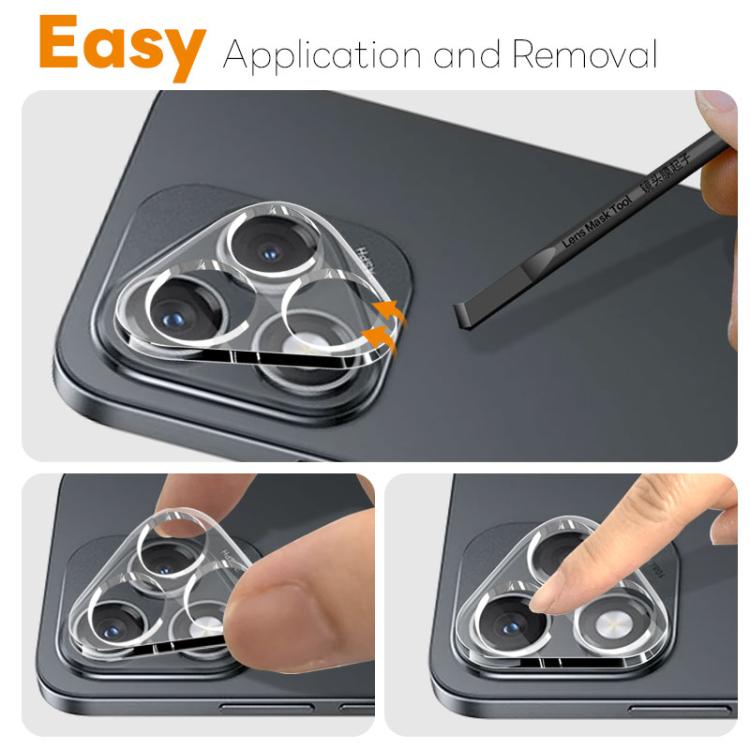 For Honor 400 Lite Global NORTHJO Camera Lens Protector 3D HD Tempered Glass Film - Clear