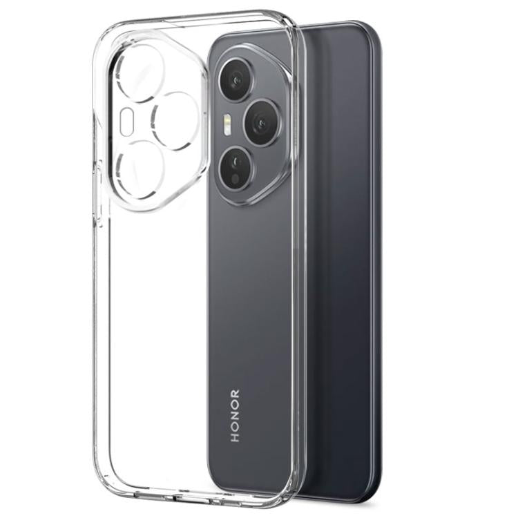 For Honor 400 Pro Global 160.8mm NORTHJO 2 in 1 TPU Phone Case Screen Protector Tempered Glass Film - Clear