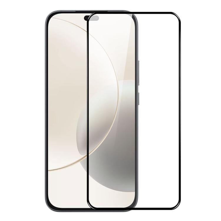 For Honor 400 Lite Global 2pcs NORTHJO A++ 0.3mm Screen Full Glue Silk Printing Tempered Glass Film