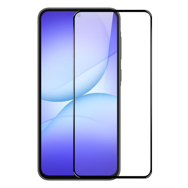 For Samsung Galaxy A37 5G 2pcs NORTHJO A++ Screen Full Glue Silk Printing Tempered Glass Film