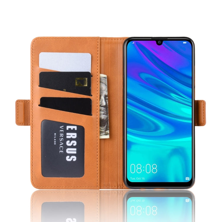 Double Buckle Wallet Stand Leather Cell Phone Case for Huawei P30 LITEï¼Œwith Wallet & Holder & Card Slots