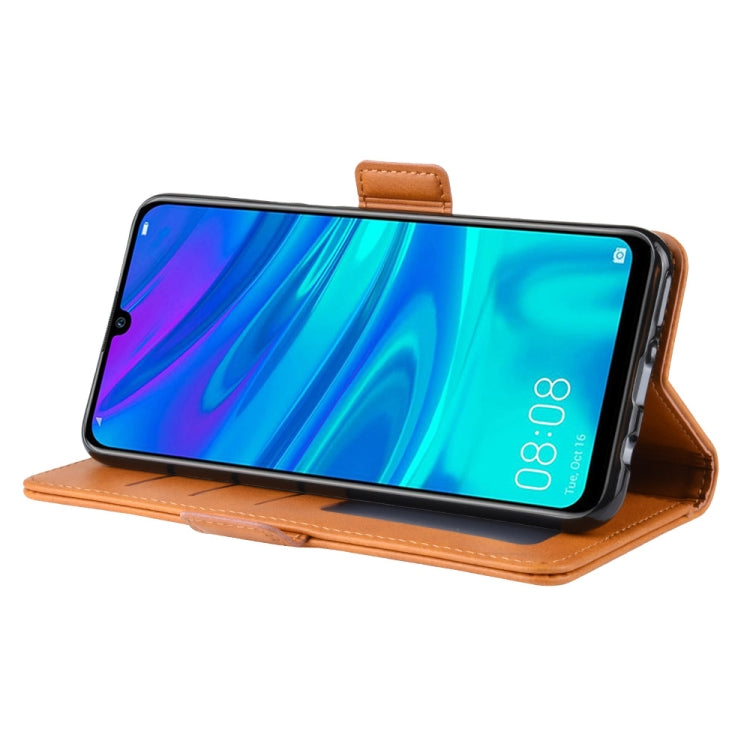 Double Buckle Wallet Stand Leather Cell Phone Case for Huawei P30 LITEï¼Œwith Wallet & Holder & Card Slots