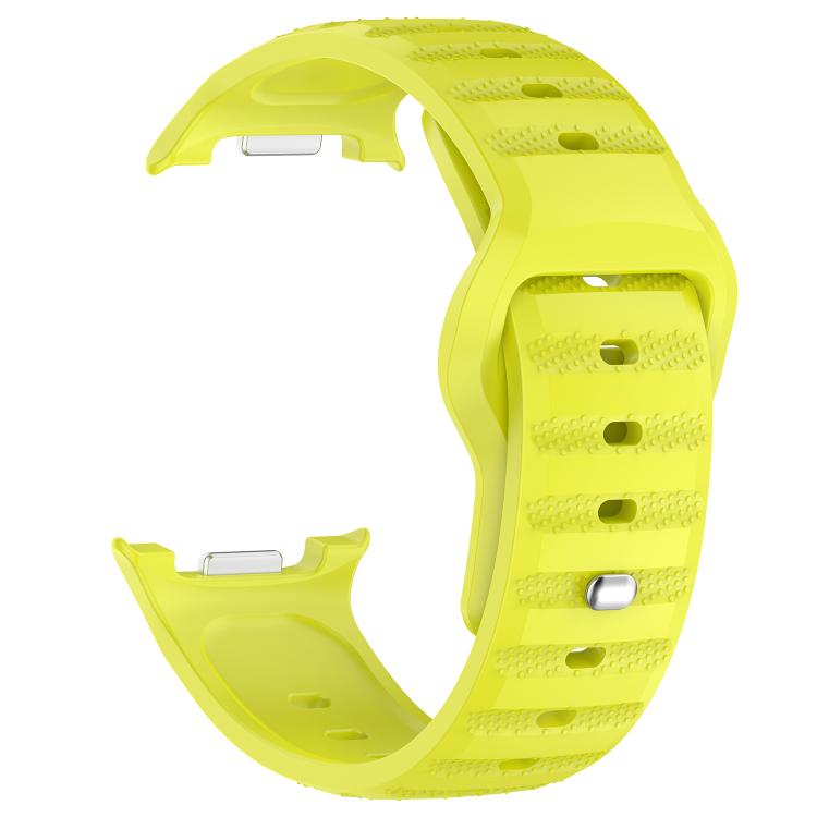 For Samsung Galaxy Watch8 / Watch8 Classic Dot Pattern Release Buckle Silicone Watch Band