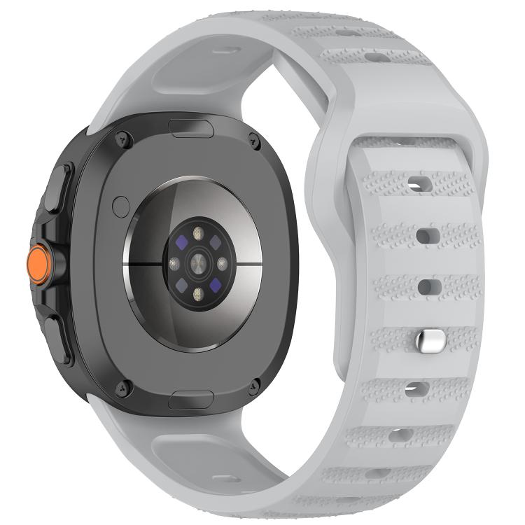 For Samsung Galaxy Watch8 / Watch8 Classic Dot Pattern Release Buckle Silicone Watch Band