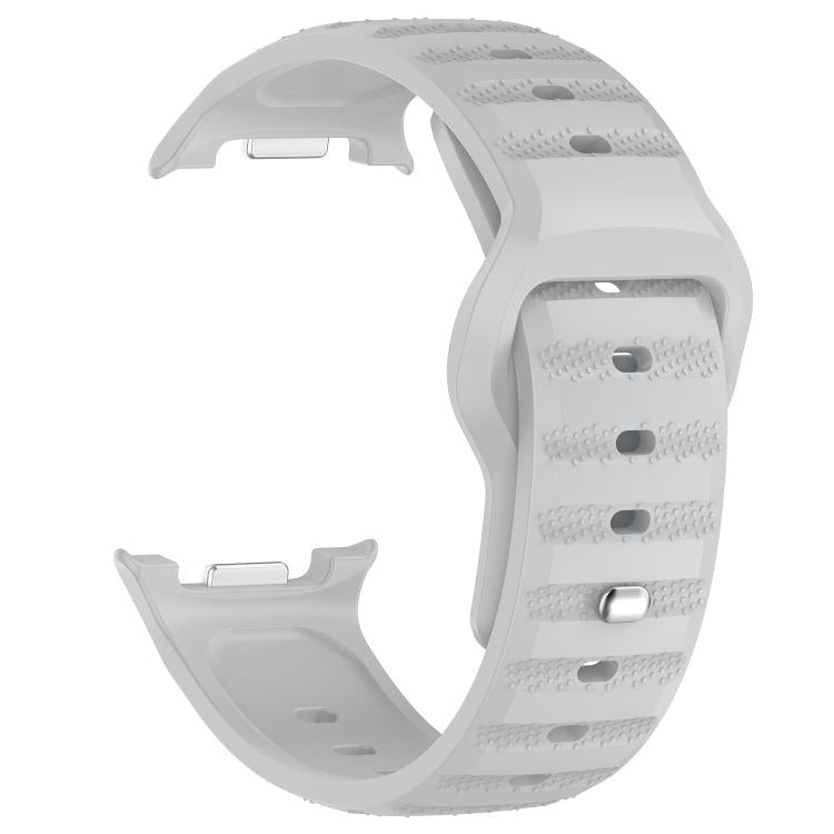 For Samsung Galaxy Watch8 / Watch8 Classic Dot Pattern Release Buckle Silicone Watch Band