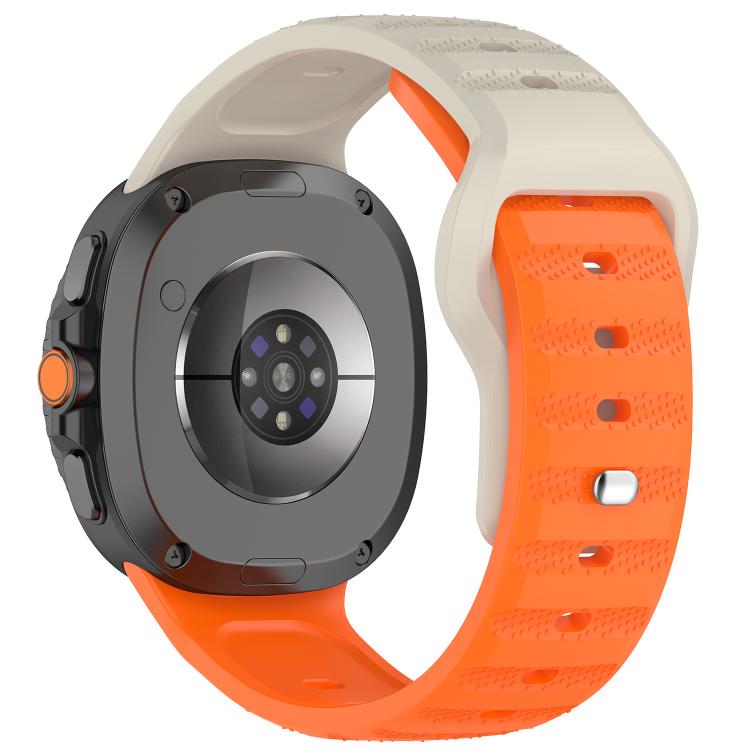 For Samsung Galaxy Watch8 / Watch8 Classic Dot Pattern Release Buckle Silicone Watch Band