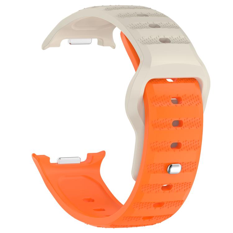 For Samsung Galaxy Watch8 / Watch8 Classic Dot Pattern Release Buckle Silicone Watch Band
