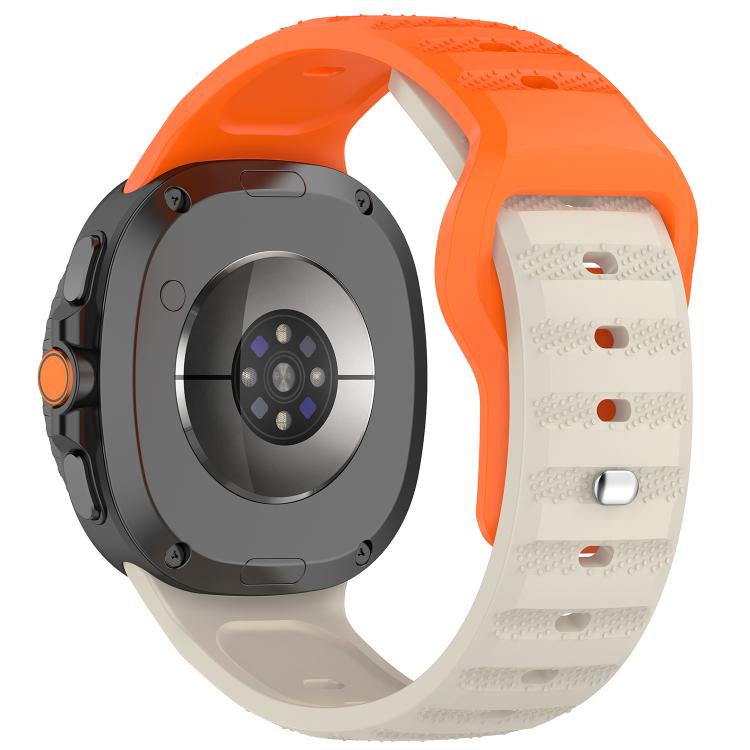 For Samsung Galaxy Watch8 / Watch8 Classic Dot Pattern Release Buckle Silicone Watch Band