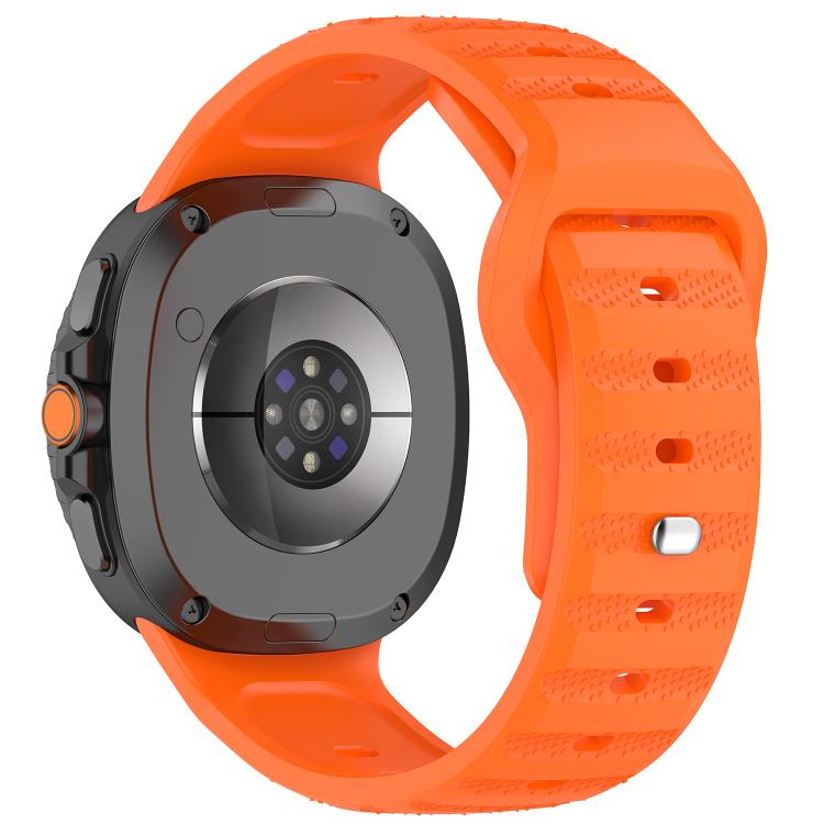 For Samsung Galaxy Watch8 / Watch8 Classic Dot Pattern Release Buckle Silicone Watch Band