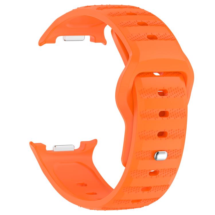 For Samsung Galaxy Watch8 / Watch8 Classic Dot Pattern Release Buckle Silicone Watch Band