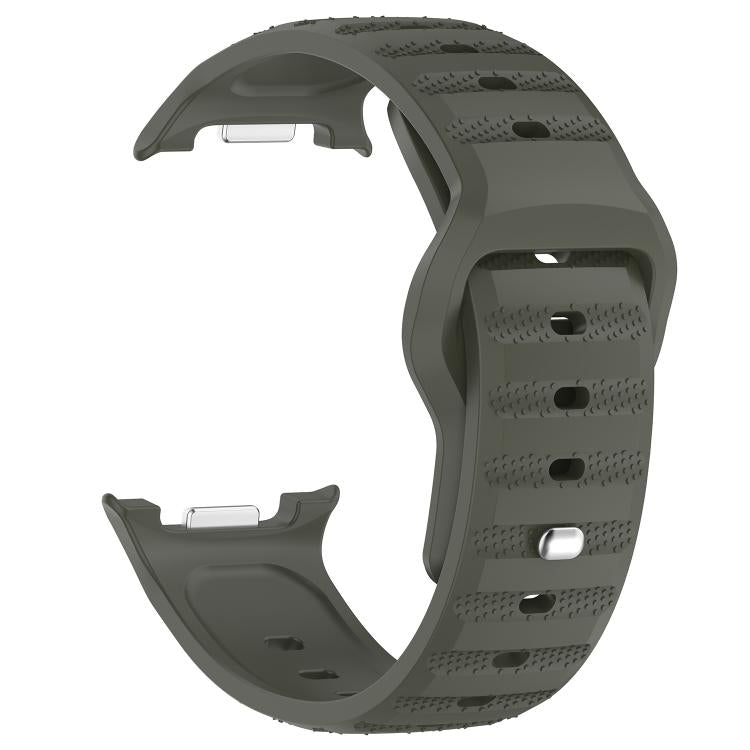 For Samsung Galaxy Watch8 / Watch8 Classic Dot Pattern Release Buckle Silicone Watch Band