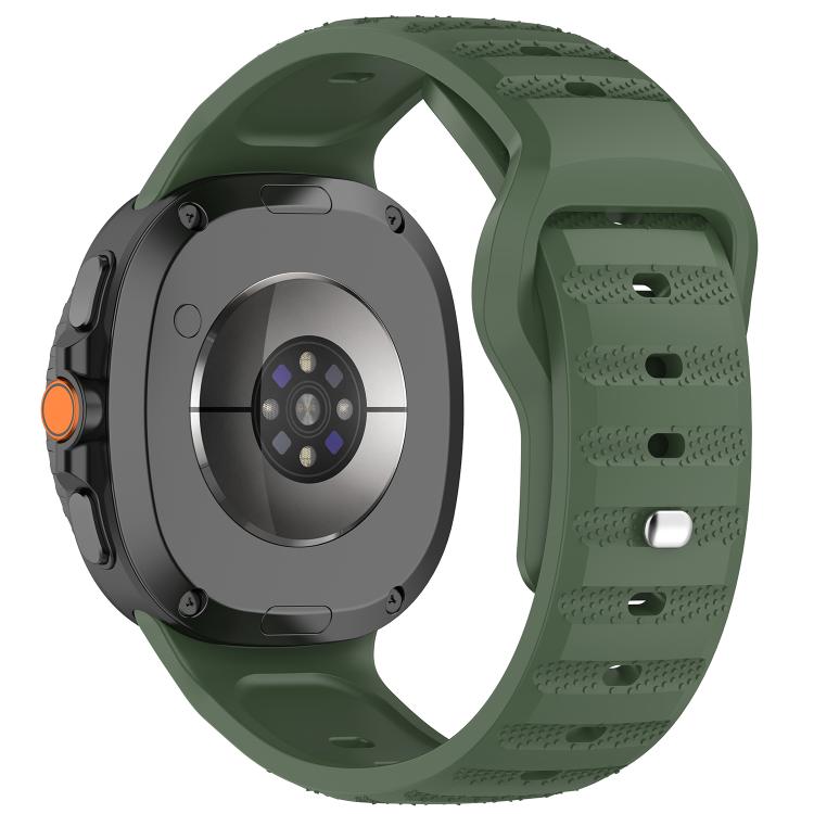 For Samsung Galaxy Watch8 / Watch8 Classic Dot Pattern Release Buckle Silicone Watch Band