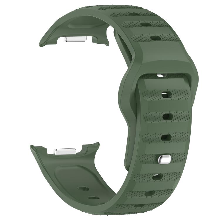 For Samsung Galaxy Watch8 / Watch8 Classic Dot Pattern Release Buckle Silicone Watch Band