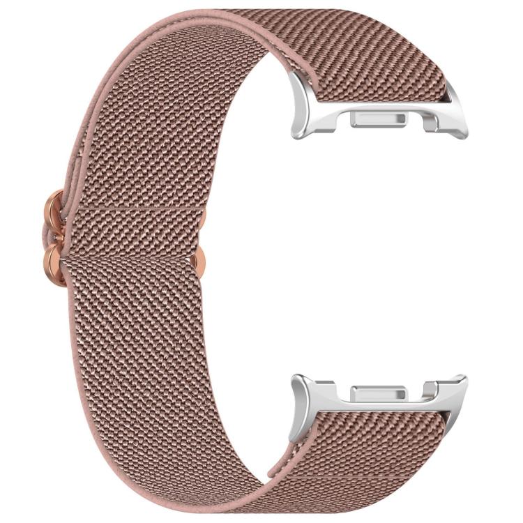 For Samsung Galaxy Watch8 / Watch8 Classic Ethnic Style Elastic Nylon Braided Watch Band
