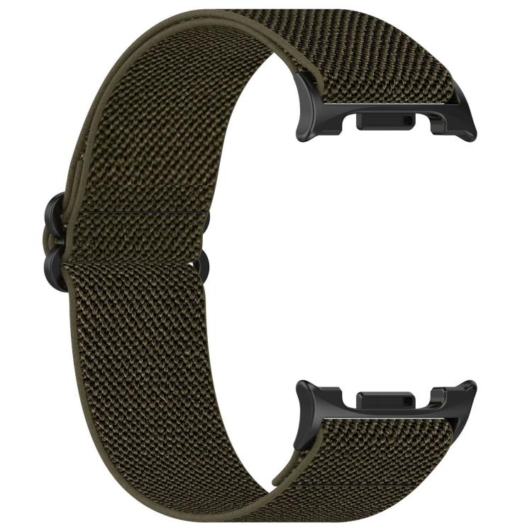 For Samsung Galaxy Watch8 / Watch8 Classic Ethnic Style Elastic Nylon Braided Watch Band