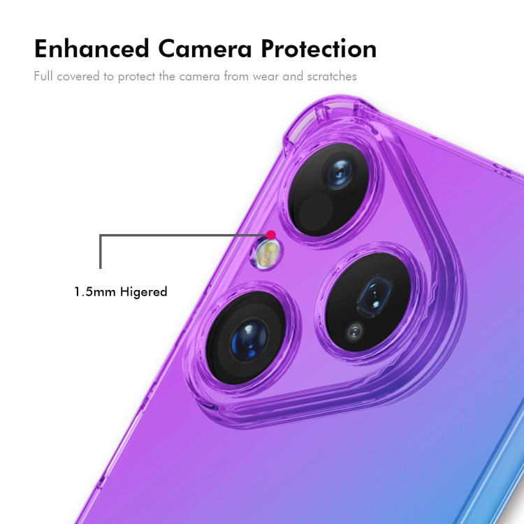 For Huawei Pura 80 ENKAY Hat-Prince Gradient Airbag TPU Phone Case