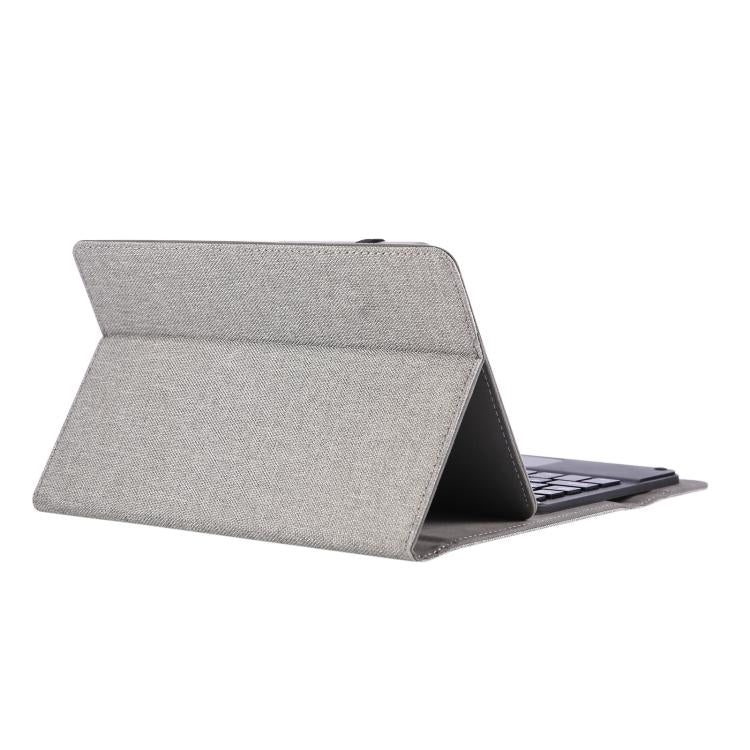 For 10-11 inch Fabric Texture Horizontal Flip Leather Universal Tablet Case