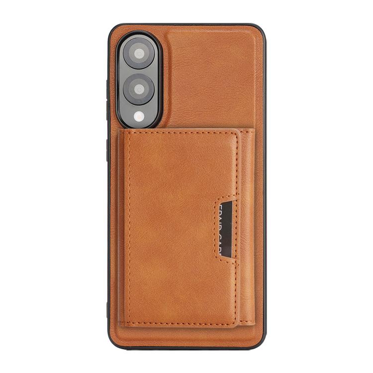 For Samsung Galaxy S25 Edge 5G Kalebol Strong Magnetic MagSafe Tri-Fold Wallet Leather Phone Case