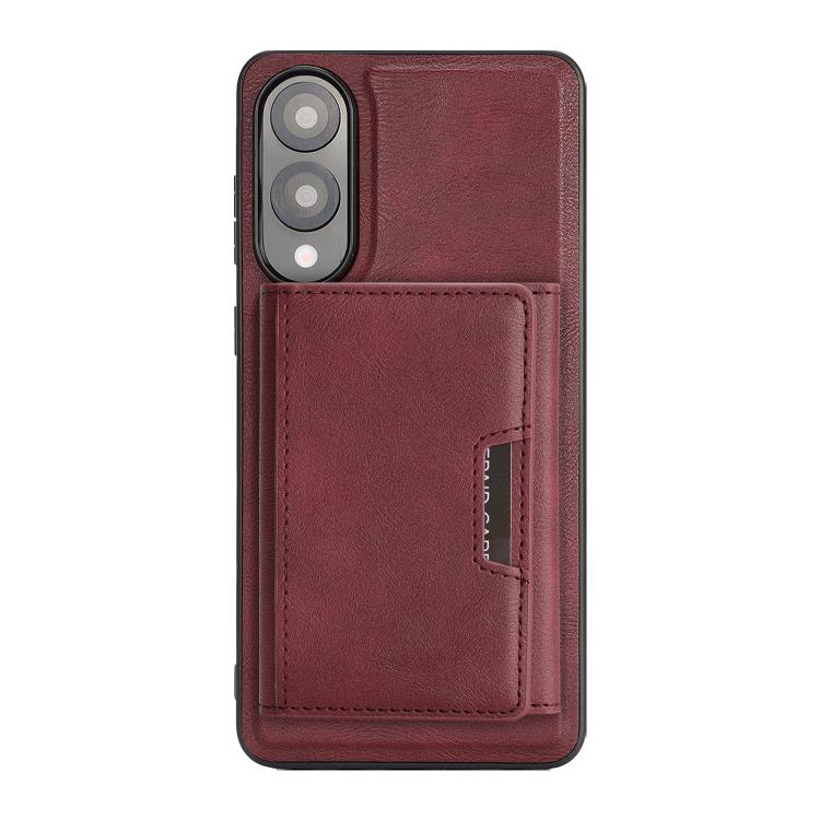 For Samsung Galaxy S25 Edge 5G Kalebol Strong Magnetic MagSafe Tri-Fold Wallet Leather Phone Case