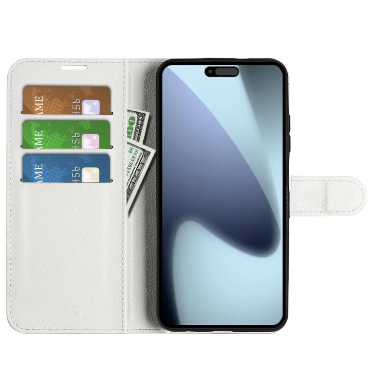For iPhone 17 Litchi Texture Horizontal Flip Leather Phone Case with Holder