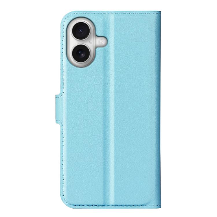 For iPhone 17 Litchi Texture Horizontal Flip Leather Phone Case with Holder