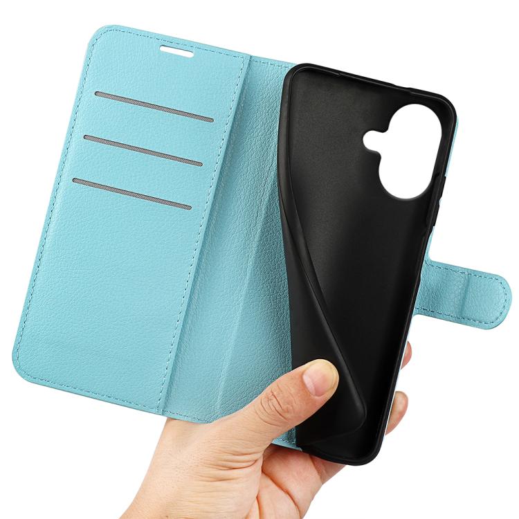 For iPhone 17 Litchi Texture Horizontal Flip Leather Phone Case with Holder