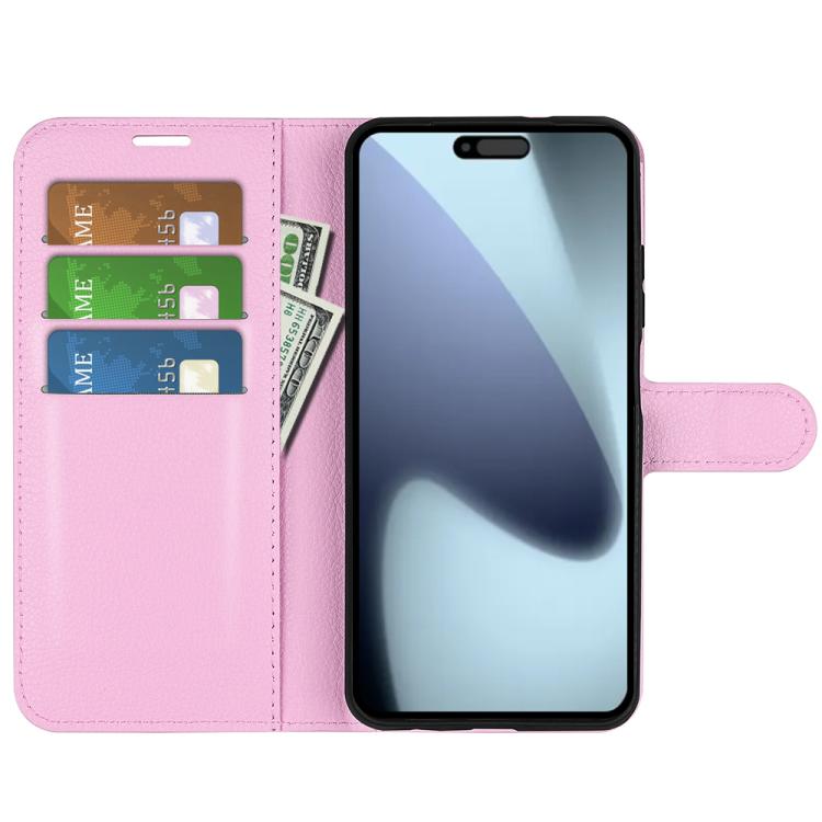 For iPhone 17 Litchi Texture Horizontal Flip Leather Phone Case with Holder