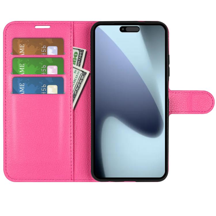 For iPhone 17 Litchi Texture Horizontal Flip Leather Phone Case with Holder