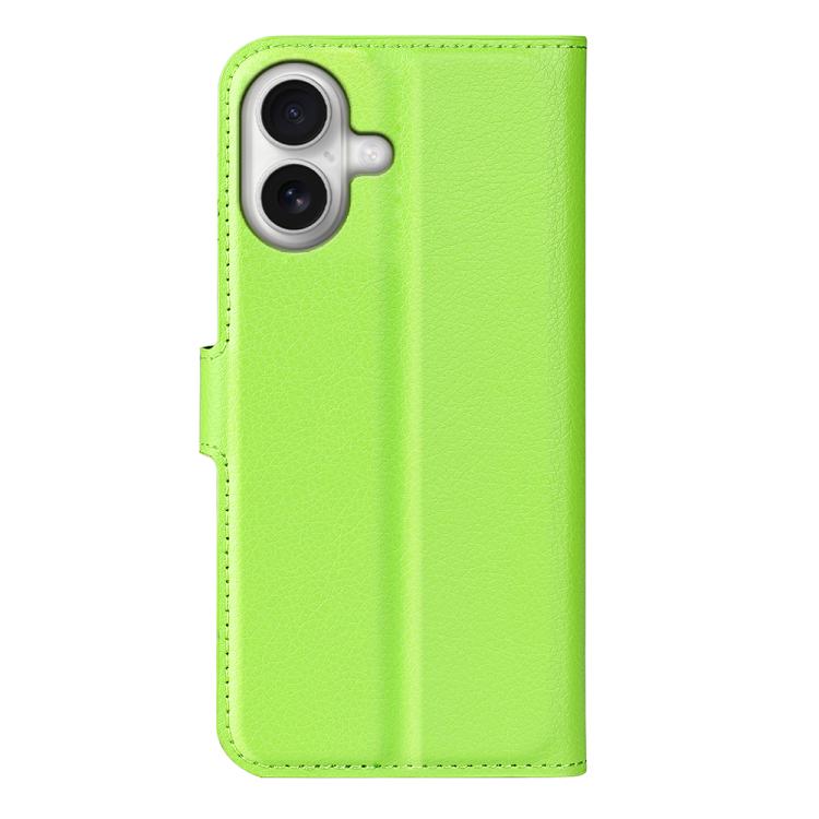 For iPhone 17 Litchi Texture Horizontal Flip Leather Phone Case with Holder