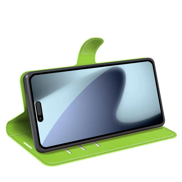 For iPhone 17 Litchi Texture Horizontal Flip Leather Phone Case with Holder