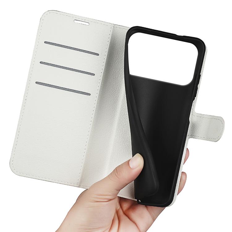 For iPhone 17 Pro Litchi Texture Horizontal Flip Leather Phone Case with Holder