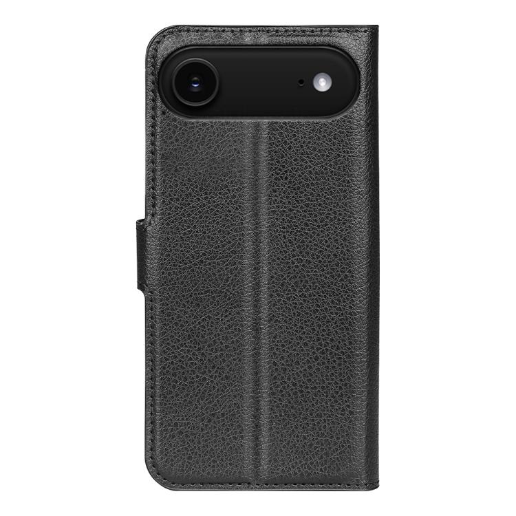 For iPhone Air Litchi Texture Horizontal Flip Leather Phone Case with Holder
