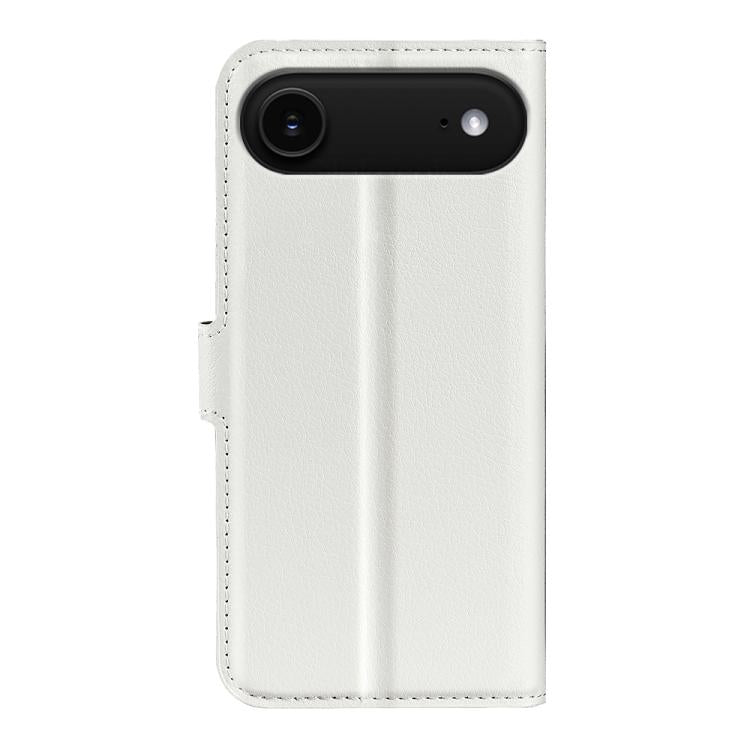 For iPhone Air Litchi Texture Horizontal Flip Leather Phone Case with Holder