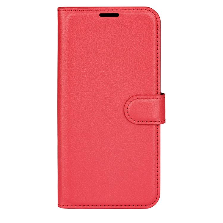 For iPhone Air Litchi Texture Horizontal Flip Leather Phone Case with Holder