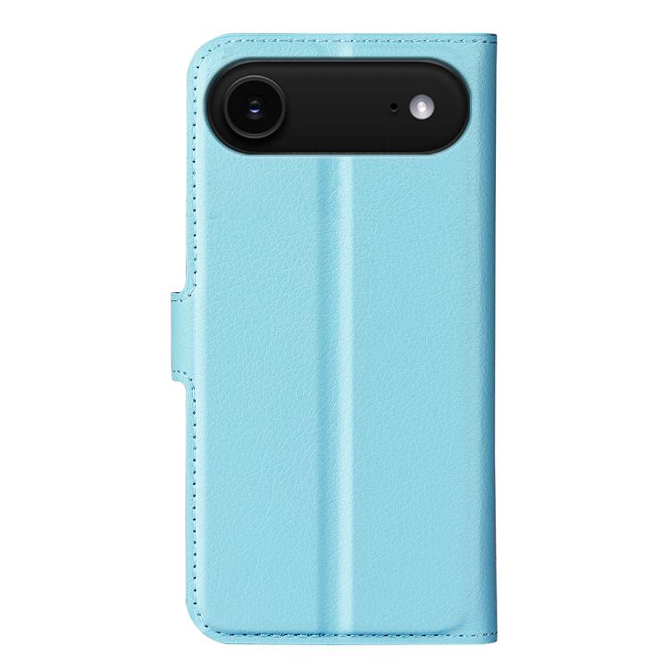 For iPhone Air Litchi Texture Horizontal Flip Leather Phone Case with Holder
