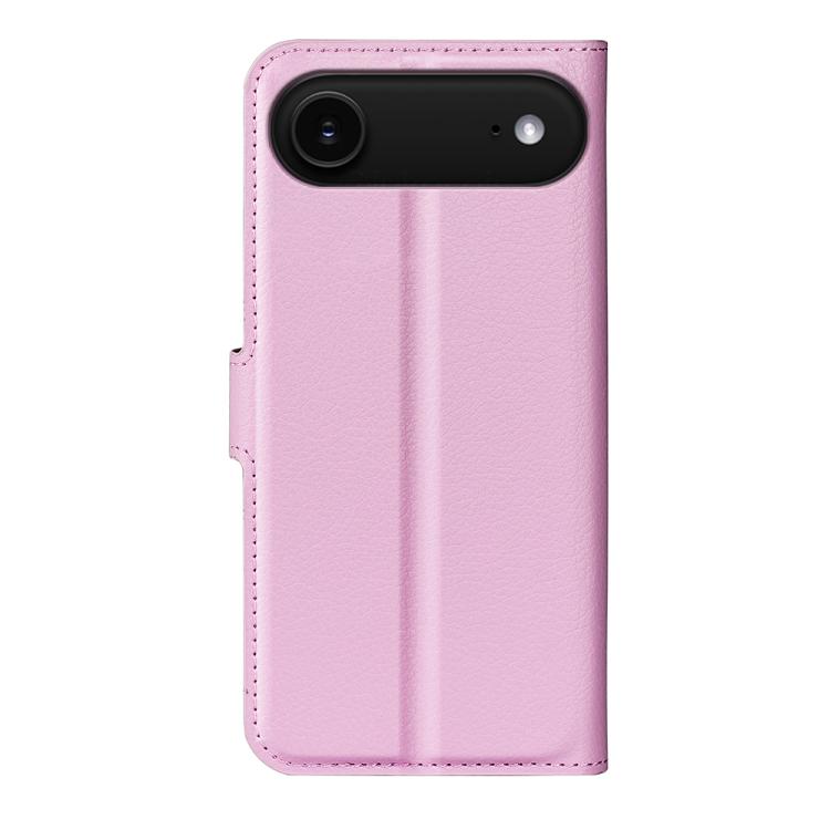 For iPhone Air Litchi Texture Horizontal Flip Leather Phone Case with Holder